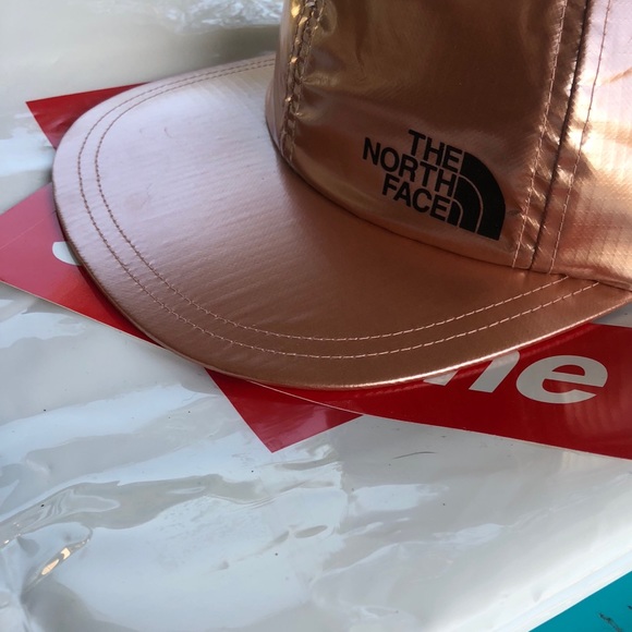 Supreme/North Face 6 Panel Rose Gold Hat SS18 main image 5